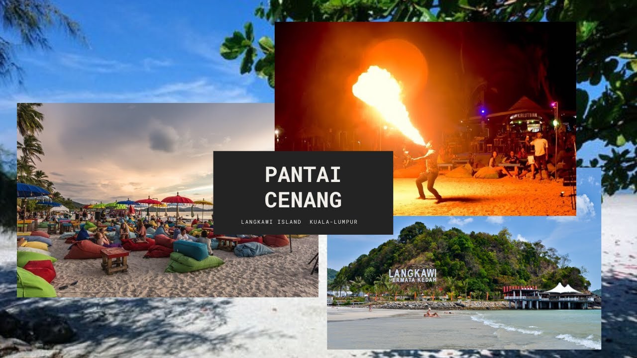 Pantai Cenang | Famous beach in Langkawi | Explore with me 