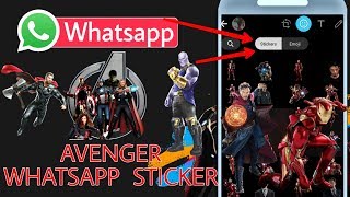 Avenger Whatsapp Stickers, Whatsapp New Update, screenshot 5