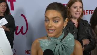 Odeya Rush Interview Netflix's Let It Snow Premiere