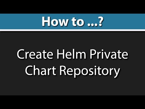 HELM 3 S3 PLUGIN: How to Create Helm Private Chart Repository (helm package & helm push chart)