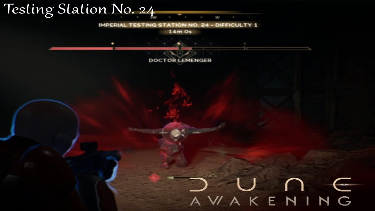 Dune: Awakening PTS  | Testing Station 24 - Darkness