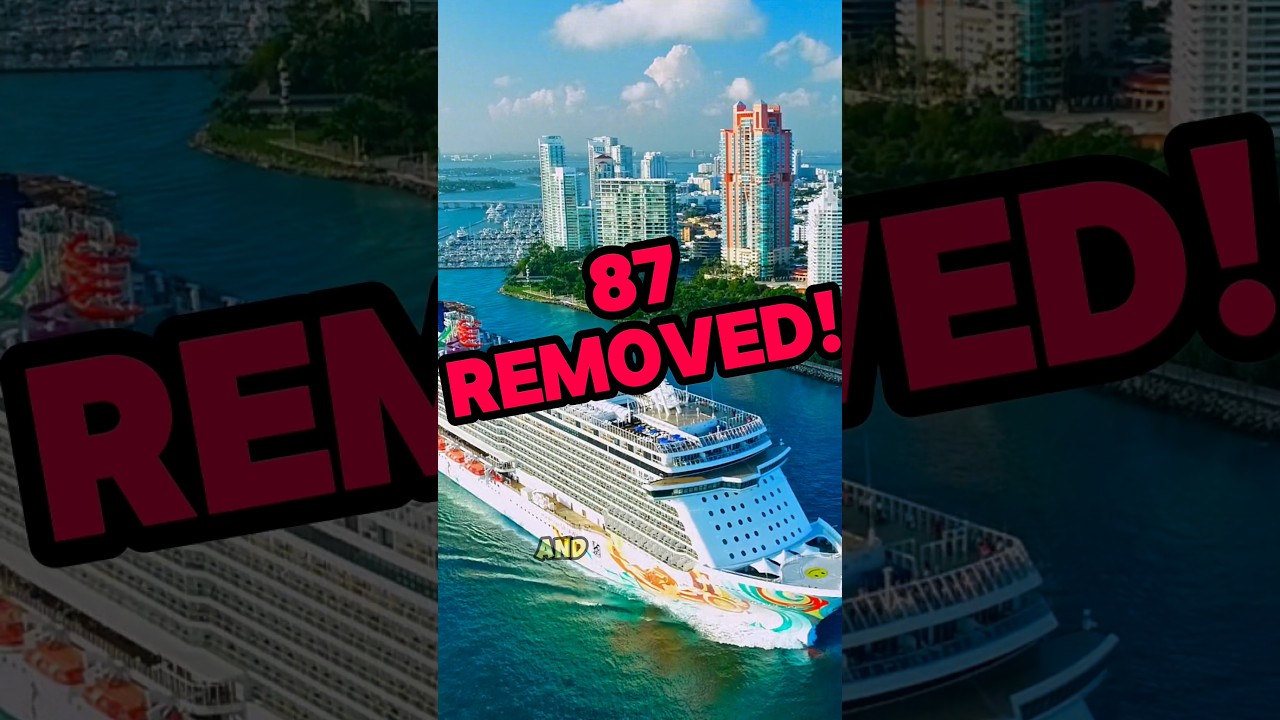 6 More Cruise Ship Crew Removed—87 Total!
