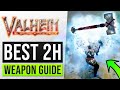 Valheim Best Weapon Guide - Ymir IRON SLEDGE HAMMER - (Tips & Tricks for Combat Gameplay in Valheim)