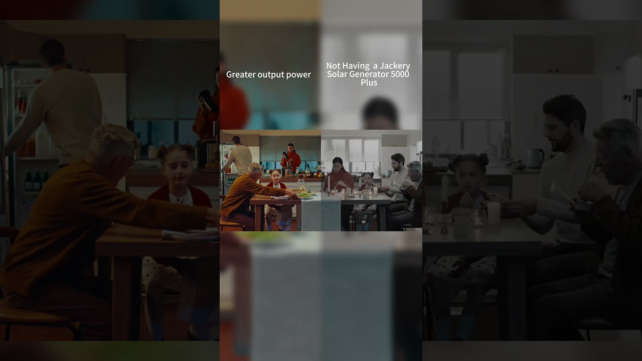 Jackery Solar Generator 5000 Plus vs. Not Having It 