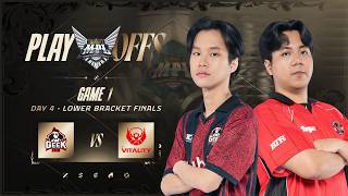 GEEK vs BTR | Playoffs Day 4 | Game 1 | #MPLIDS17