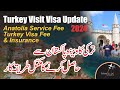 Turkey visit visa from pakistan  anatolia visa  insurance fee  complete your documents