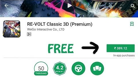 How To Download RE-VOLT Classic 3d Racing (Premium) In Free !! On Android !!