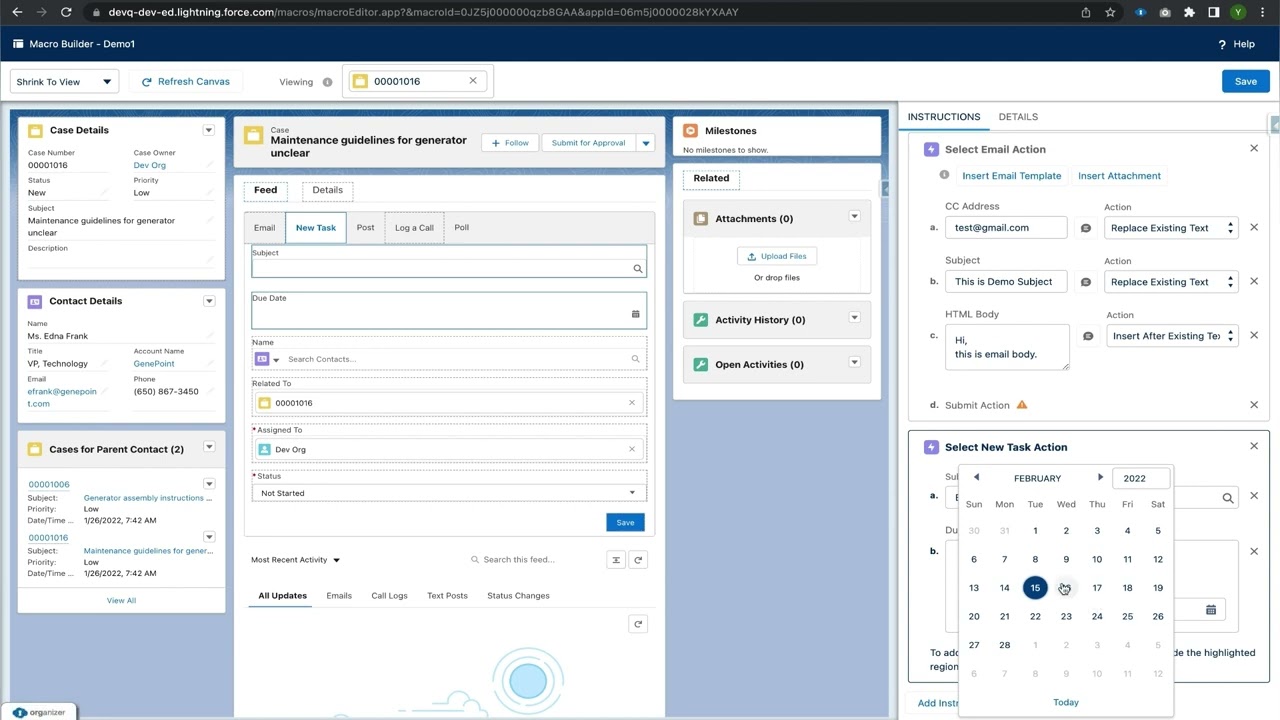 Salesforce Macros Creation with Usecases YouTube