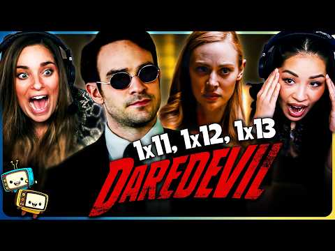 DAREDEVIL 1x11, 1x12 & 1x13 Reaction w/ Kristen & Vivian | First Time Watch | Charlie Cox