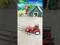 Amazing mini tractor making cement pilar | Diy Real working construction machine 🚜#shorts