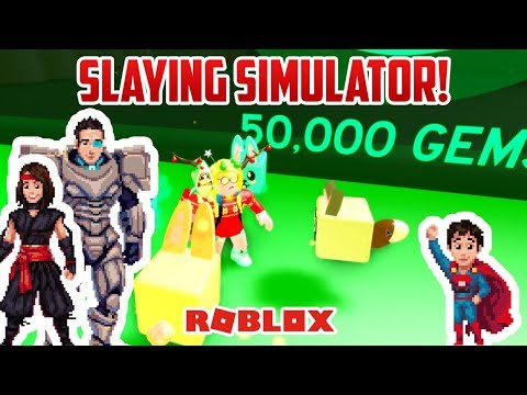 50,000 GEMS? CRAZY EXPENSIVE | Roblox Slaying Simulator