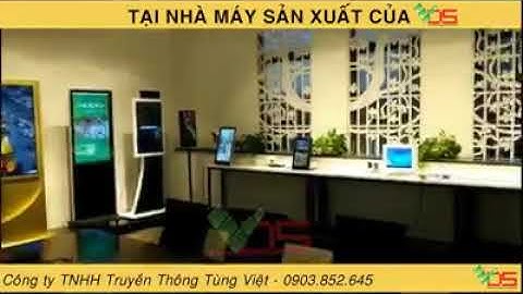 Vietnam Digital Signage   Màn hình cảm ứng, màn hình quảng cáo và màn hình ghép tại nhà máy của VDS