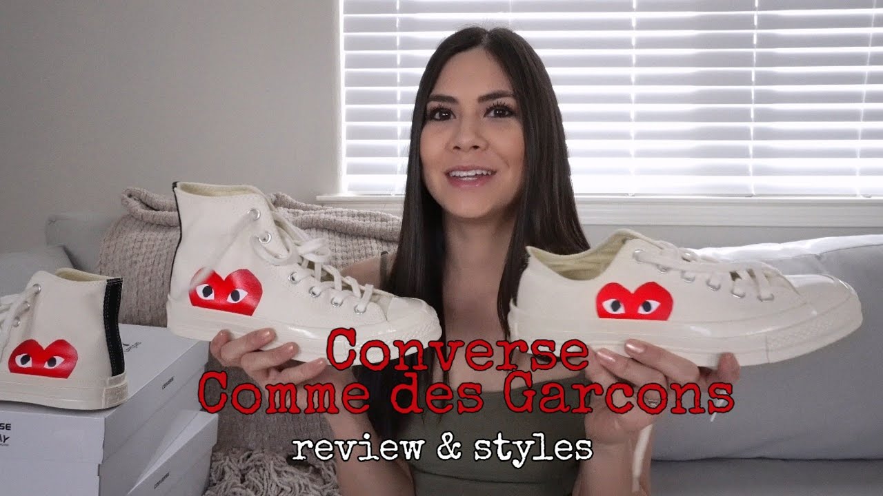 cdg play converse review