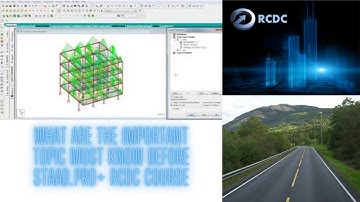 What are the important topic need to cover before STAAD+RCDC Course||By- Akash Pandey||