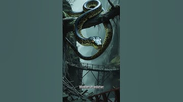 Mysterious | Python Snake on Old Abandoned Cliff #snake #mysteriou