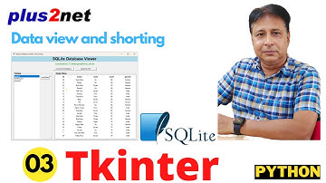 Dynamic SQLite Table Viewer and Data Sorting with Tkinter and Pandas #Tkinter #Pandas #DataExport