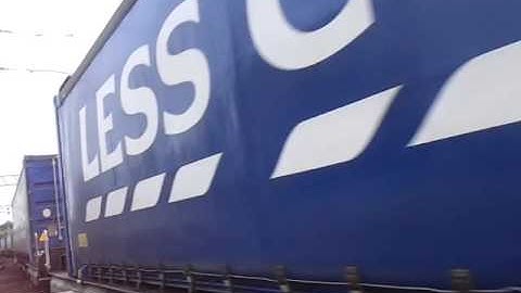 The x2 Class 66 DRS Nos.66434+66430 with Rail Containers was passed through at Carlisle.