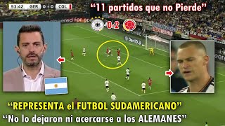 &quot;ESTA COLOMBIA ILUSIONA&quot; PERIODISTAS ARGENTINOS se RINDEN ante COLOMBIA vs ALEMANIA 2-0 HOY