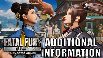 MORE CHUN-LI INFO: Chun-Li Character Guide & Move List for Fatal Fury: City of the Wolves (COTW)