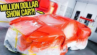 My UGLY Fast \& Furious Lamborghini Gets Painted Like A *MILLION DOLLAR SHOW CAR!*