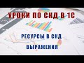 Уроки по СКД. Ресурсы. Выражения