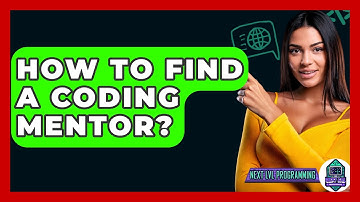 How To Find A Coding Mentor? - Next LVL Programming