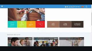 ¿Cómo es la estrcutura de un curso presencial o de aula virtual