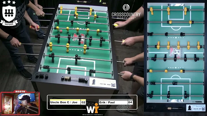 Open Doubles - Erik Hueltner & Paul Smith vs Joe R...