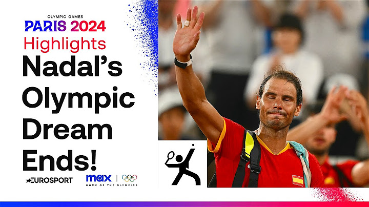 Rafael Nadal and Carlos Alcaraz crash out of Olympic men’s doubles 🇪🇸 | #Paris2024 Highlights