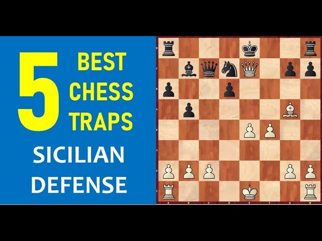 Chess Common Lines In The Sicilian Defense  Poster for Sale by cevyl49