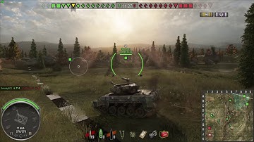 WoT on PS4 - How to win a Game? Use Minimap and Brain!