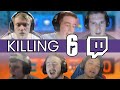 Killing Twitch Streamers *FUNNY RAGE & REACTIONS* in Rainbow Six: Siege