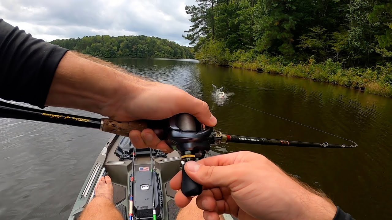 Chain Pickerel Kayak Fishing - YouTube
