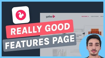 SaaS Landing Page Teardown: Gather - A Great Features Page!