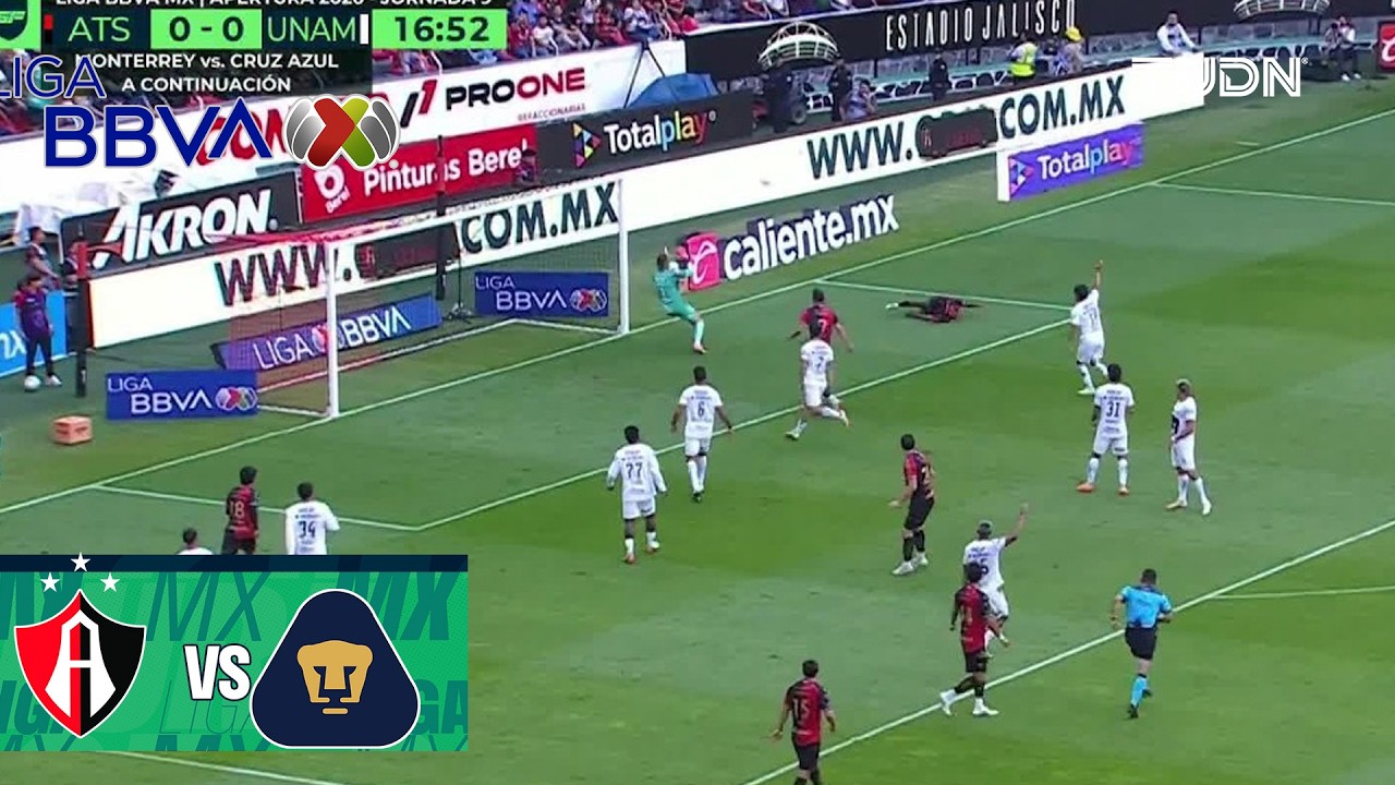 Atlas toca la puerta | Atlas vs Pumas | Liga MX - Jornada 9 Apertura 2026 | TUDN