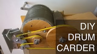 DIY Drum Carder - Full Plans on Etsy