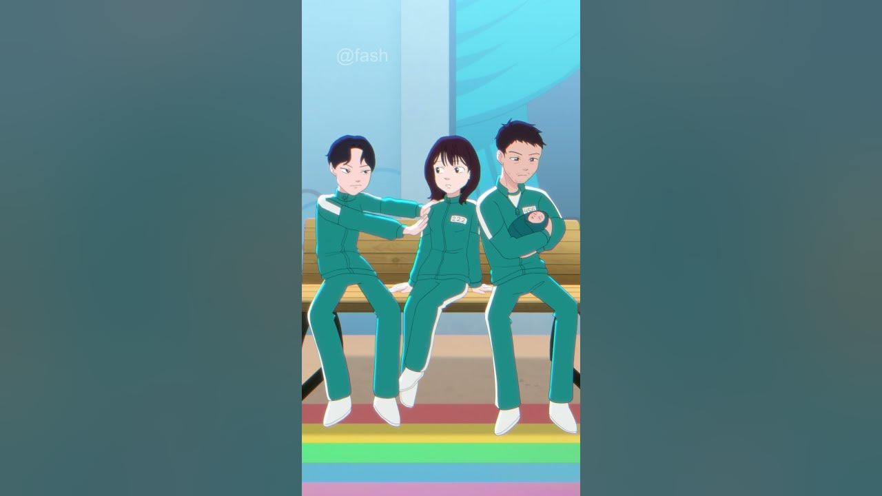 Player 333 x Player 222 x Player 456 Fail in Love (Squid Game)
