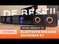 Suaranya AJIB BENERR!! | Tutorial DIY Bluetooth Speaker Soundbar 5.1 System (+ Subwoofer Passive)