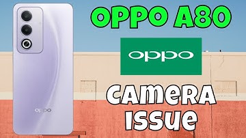 Oppo A80 How to fix Camera Problem || Camera Not working || Camera issue