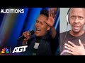 You won&#39;t believe Roland Abante&#39;s INCREDIBLE VOICE! | Auditions | AGT 2023 REACTION