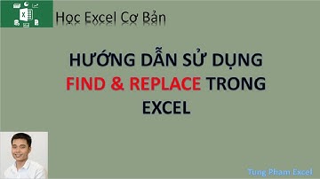 Học Excel Cơ Bản | Hướng dẫn tìm kiếm và thay thế dữ liệu bằng Find & Replace siêu tốc