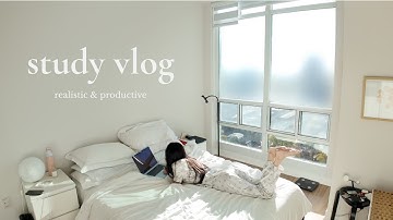 uni diaries 💻 study vlog, finals week, productive days