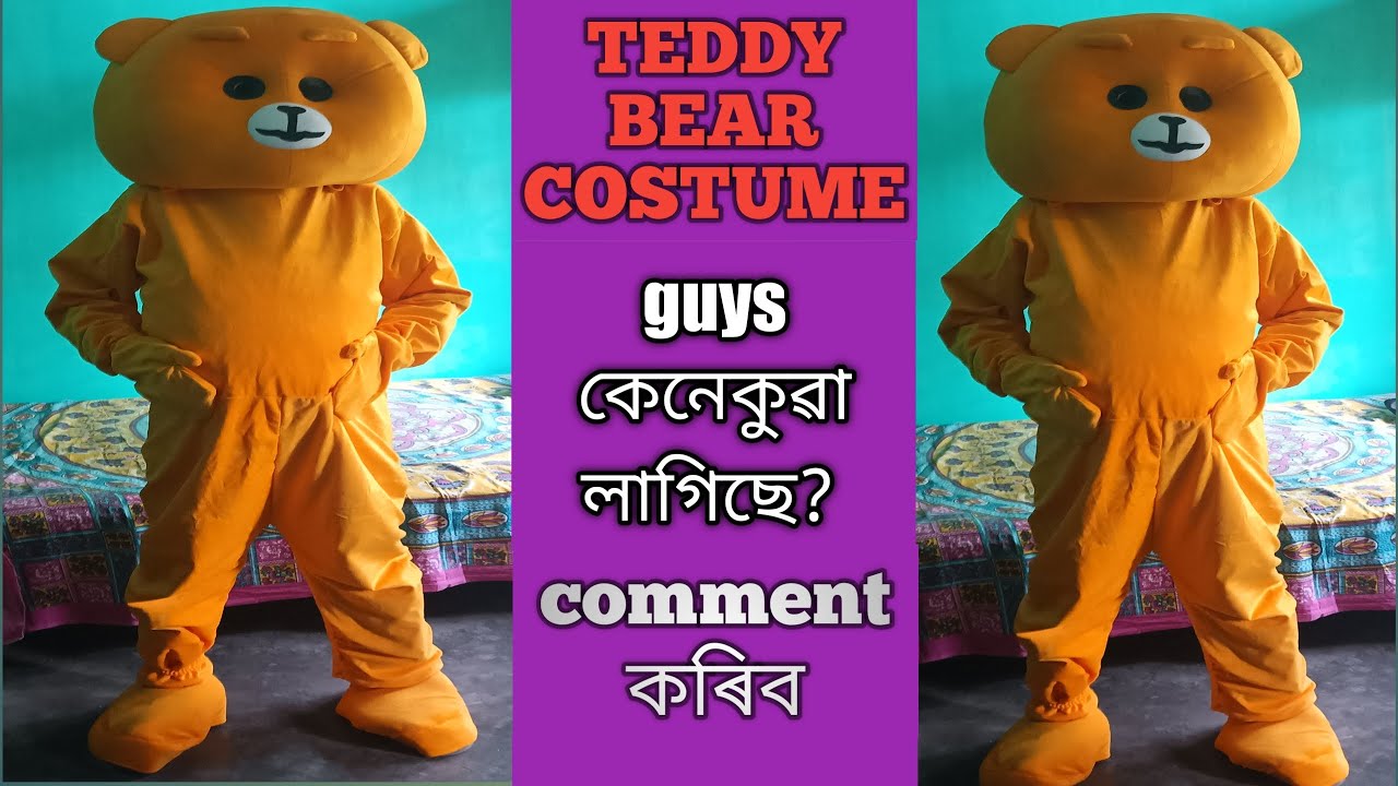 Teddy Bear New Video 2023 Teddy Bear Costume Unboxing Video 2023 