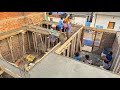 Rcc Lintel Construction _Reinforcement 1BHK Lintel Slab and Beam Pouring Concrete 