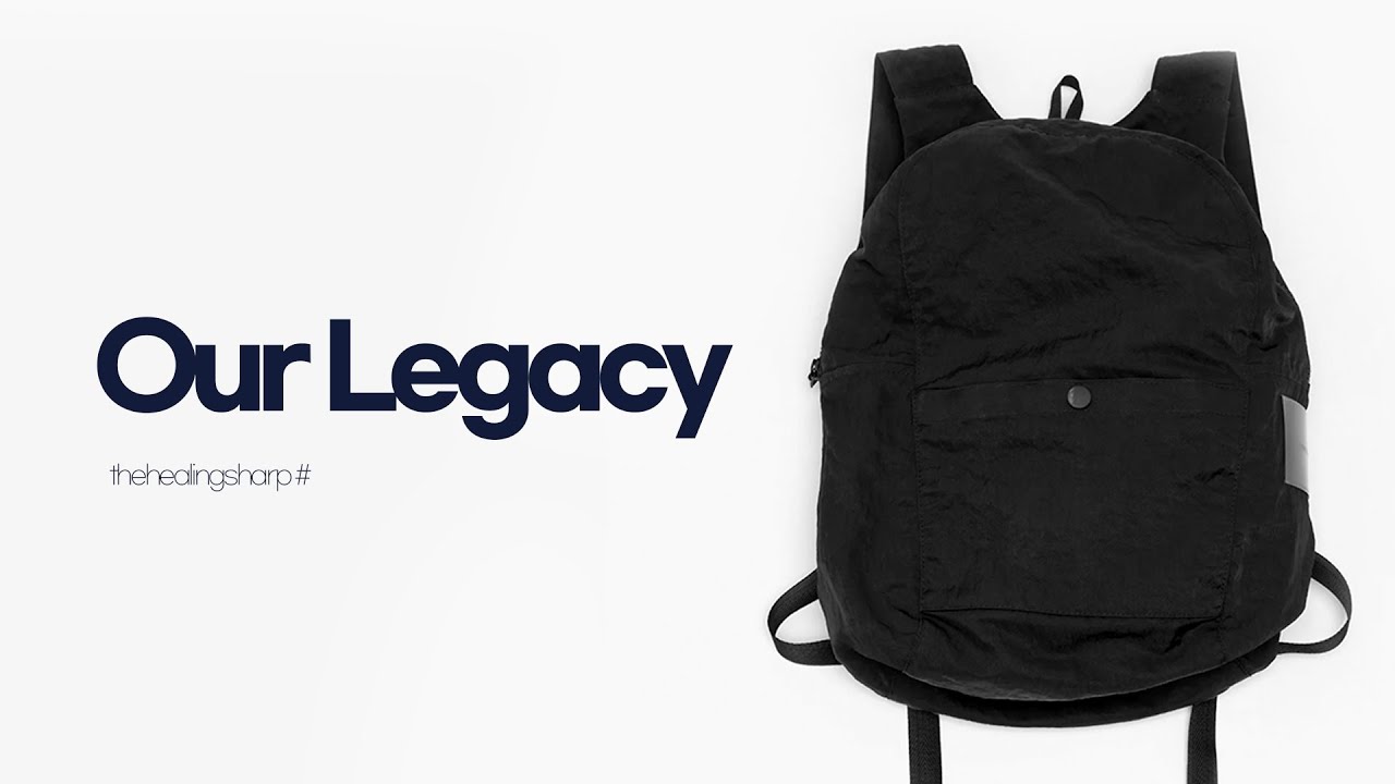 Our Legacy SLIM BACKPACK　A2228SBBL