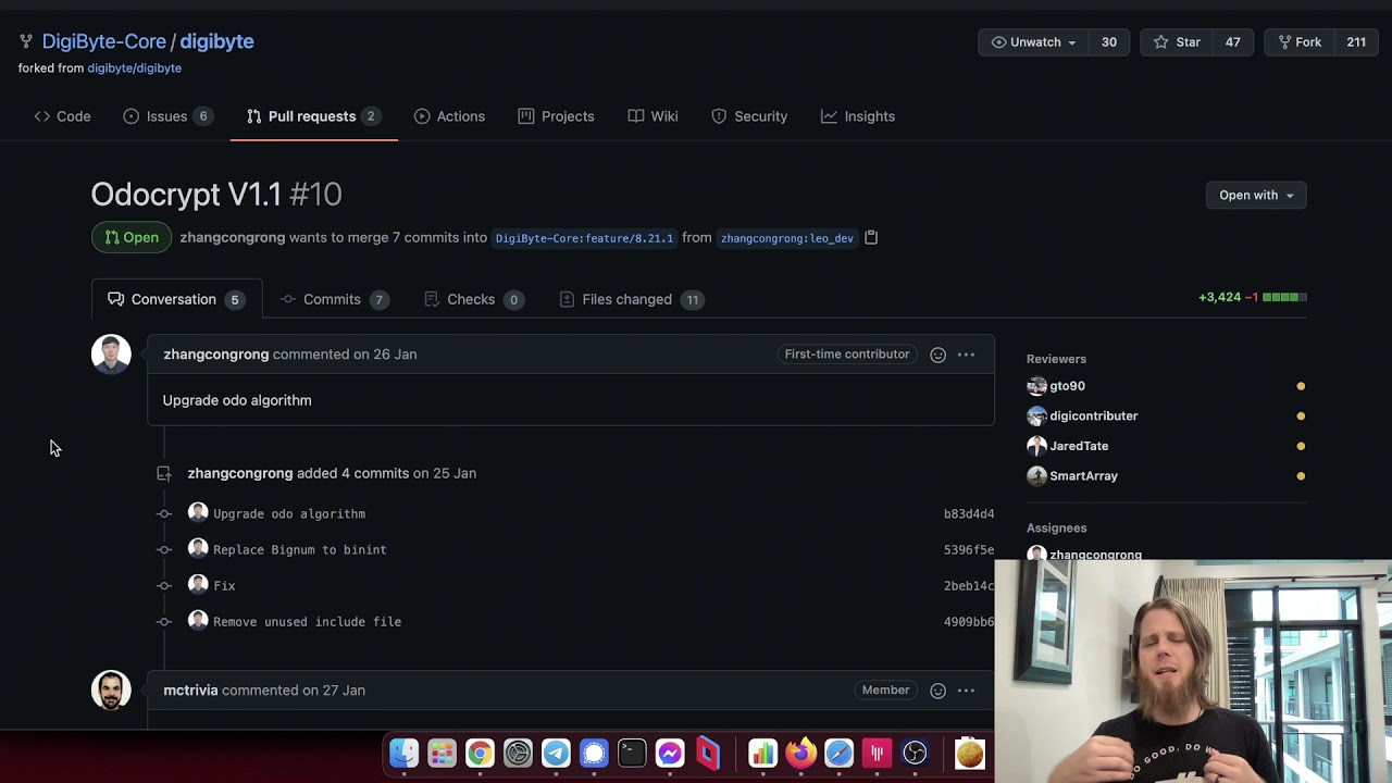 DigiByte Update - #253 - Fixing the infinite supply of DGB, and acknowledgement of community effort!