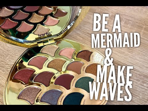 Tarte Be A Mermaid & Make Waves Palette Demo, Swatches & First Impressions