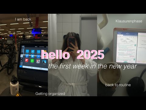 How I spent my first week 💌I ich bin wieder zurück, getting my life back together, Klasuren & mehr