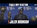 Jalen Brunson gave 'everything' to take home the NBA Championship for the Knicks