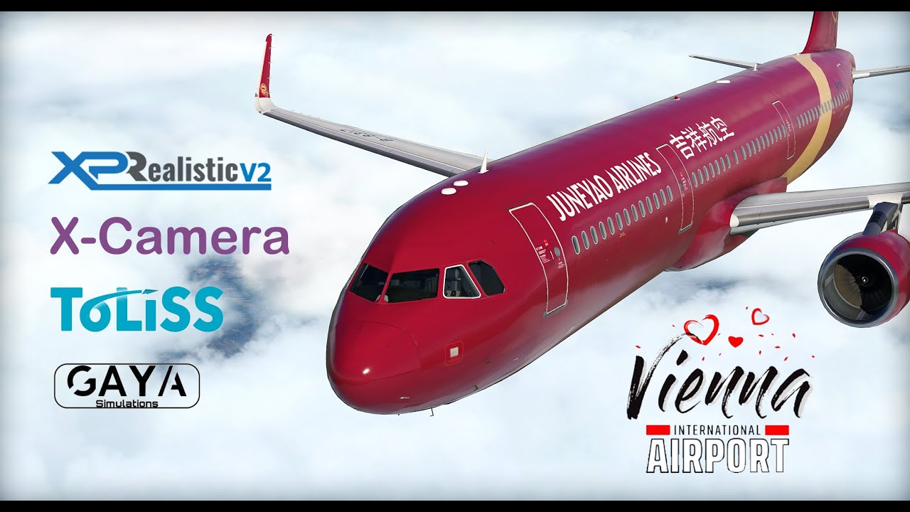 [X-Plane 11.5b9]Test flight Toliss A321 & XP Realistic V2 || ILS approch LOWW rwy29
